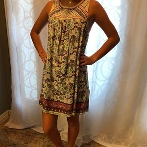Flying Tomato Multi Print Dress